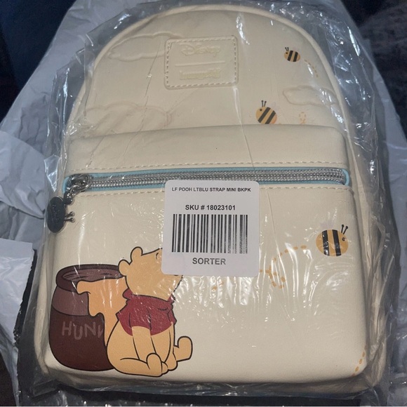 Loungefly Disney Winnie The Pooh Character Clouds Mini Backpack - Picture 9 of 11